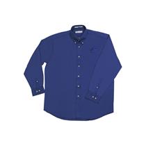 Royal Blue Long Sleeve Dress Shirts - MARSHALLTOWN
