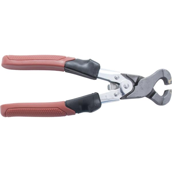 Side view of MARSHALLTOWN tile nippers tool