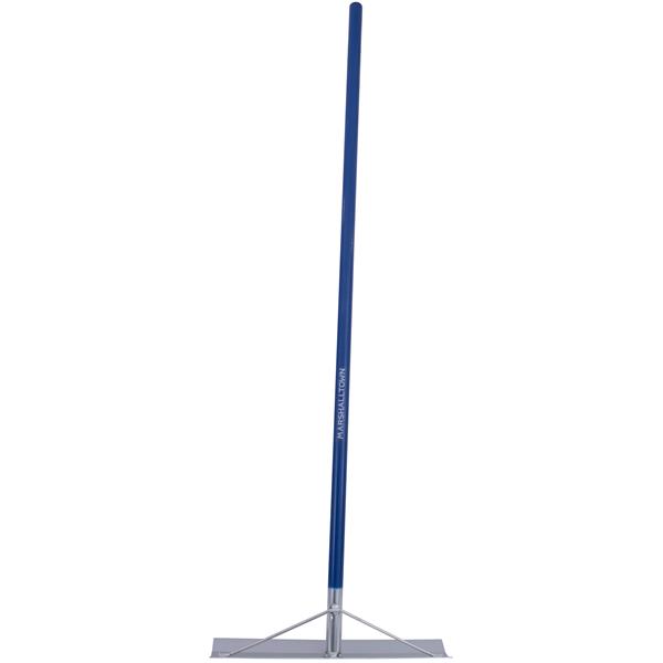 Long-handled MARSHALLTOWN all-aluminum placer upright