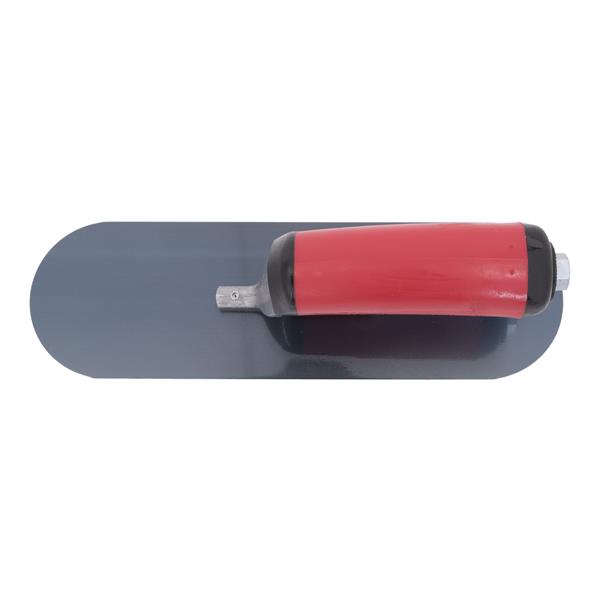Top view of a MARSHALLTOWN QLT pool trowel