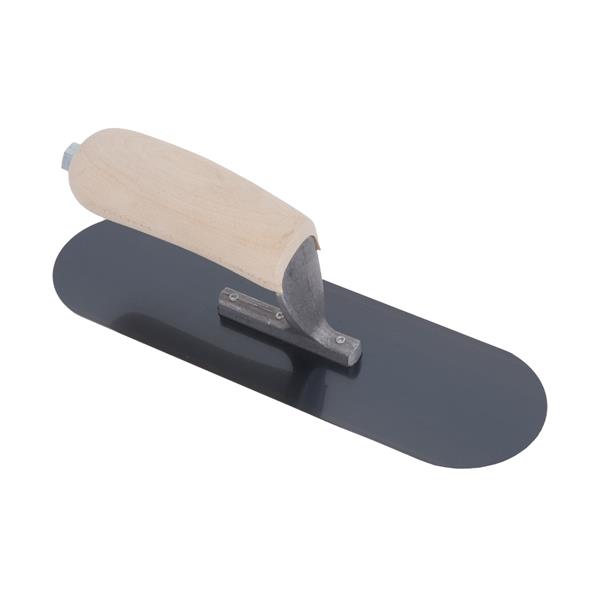 Top view of a MARSHALLTOWN QLT pool trowel