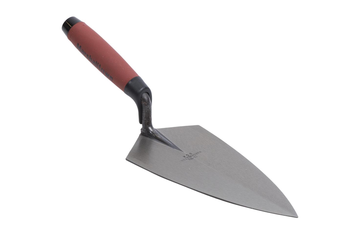 Marshalltown Maurerkelle 19cm - Philadelphia Brick Trowel Mit Leder Griff