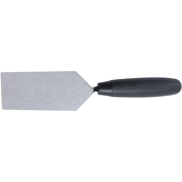 Side view of a MARSHALLTOWN QLT margin trowel