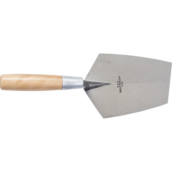 MARSHALLTOWN bucket trowel with wooden handle