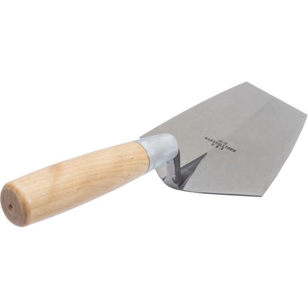 MARSHALLTOWN bucket trowel side profile for construction use