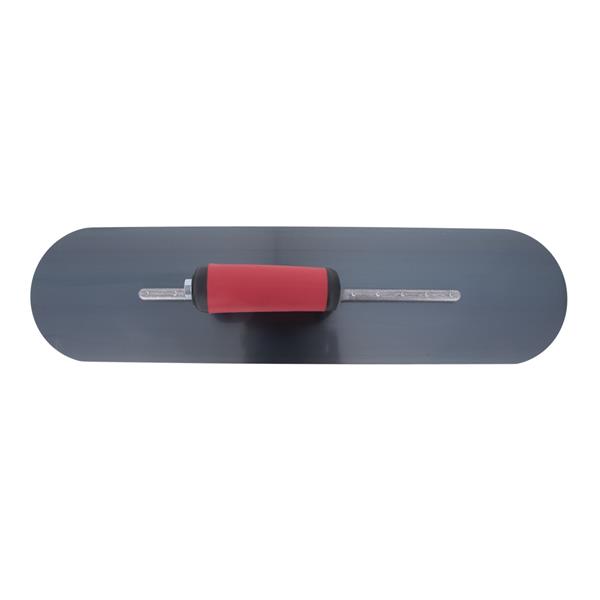 Top view of a MARSHALLTOWN QLT pool trowel.