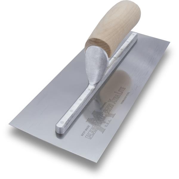 Bright Stainless Steel Finishing Trowels
