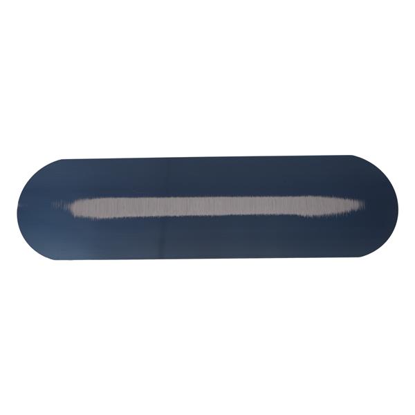 Top view of a MARSHALLTOWN QLT pool trowel
