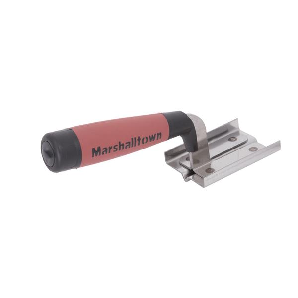 MARSHALLTOWN stainless steel western groover with ergonomic handle