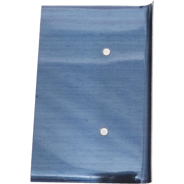 MARSHALLTOWN blue steel hand edger with curved and straight ends