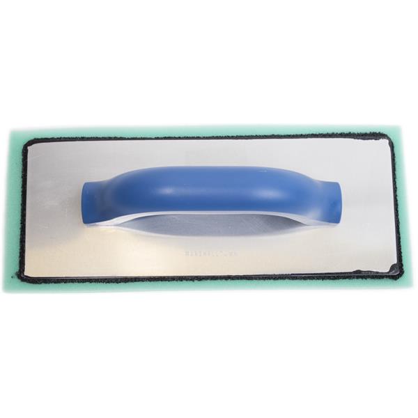 Overhead view of a MARSHALLTOWN foam & sponge float