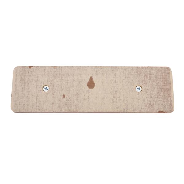 Flat view of a MARSHALLTOWN resin hand float tool