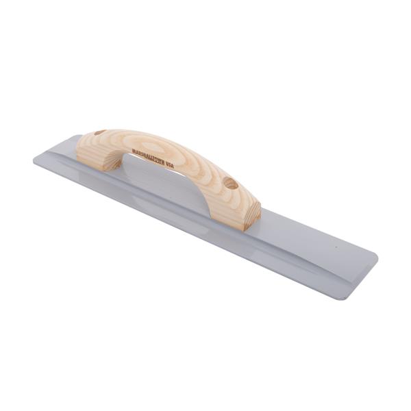 MARSHALLTOWN beveled end magnesium hand float tool