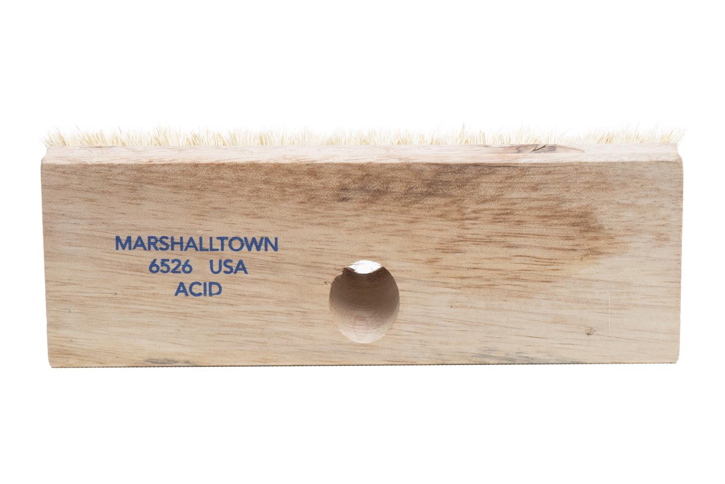Part # : 6526 - Mason's Acid Brushes - MARSHALLTOWN®