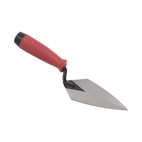 Side view of a MARSHALLTOWN QLT pointing trowel