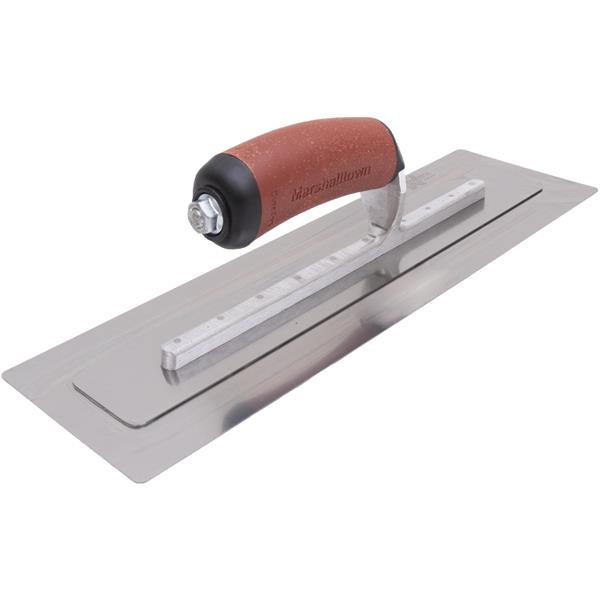 MARSHALLTOWN PermaFlex™ finishing trowel with ergonomic handle