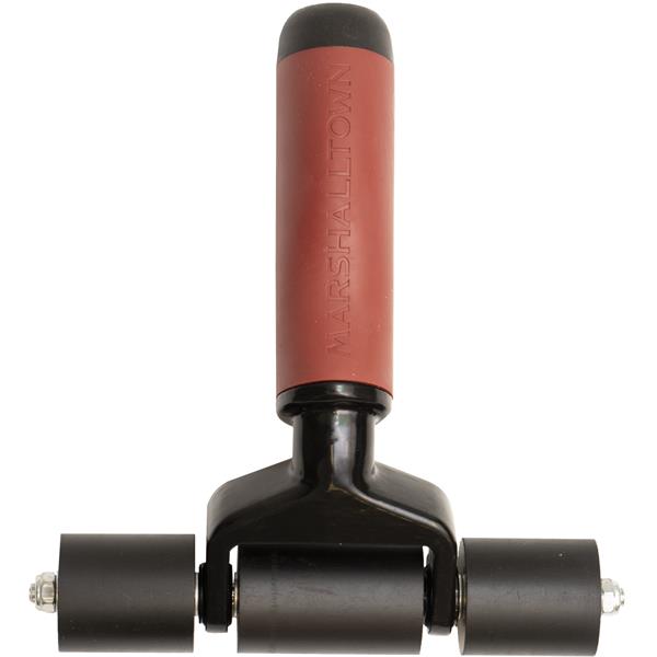 Close-up of a MARSHALLTOWN carpet seam roller tool