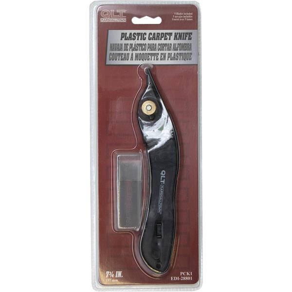 Packaged MARSHALLTOWN QLT plastic carpet knife