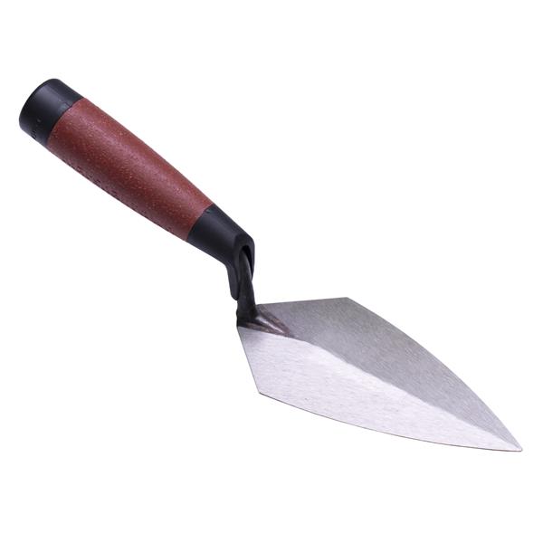 Front view of a MARSHALLTOWN pointing trowel