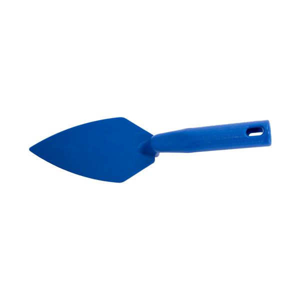 Side view of a MARSHALLTOWN QLT single-use pointing trowel