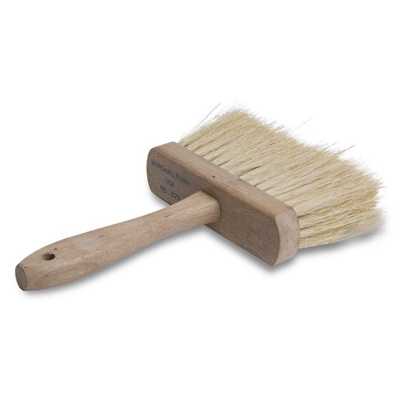 MARSHALLTOWN masonry brush with wooden handle