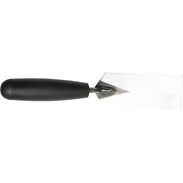 Side view of a MARSHALLTOWN QLT margin trowel