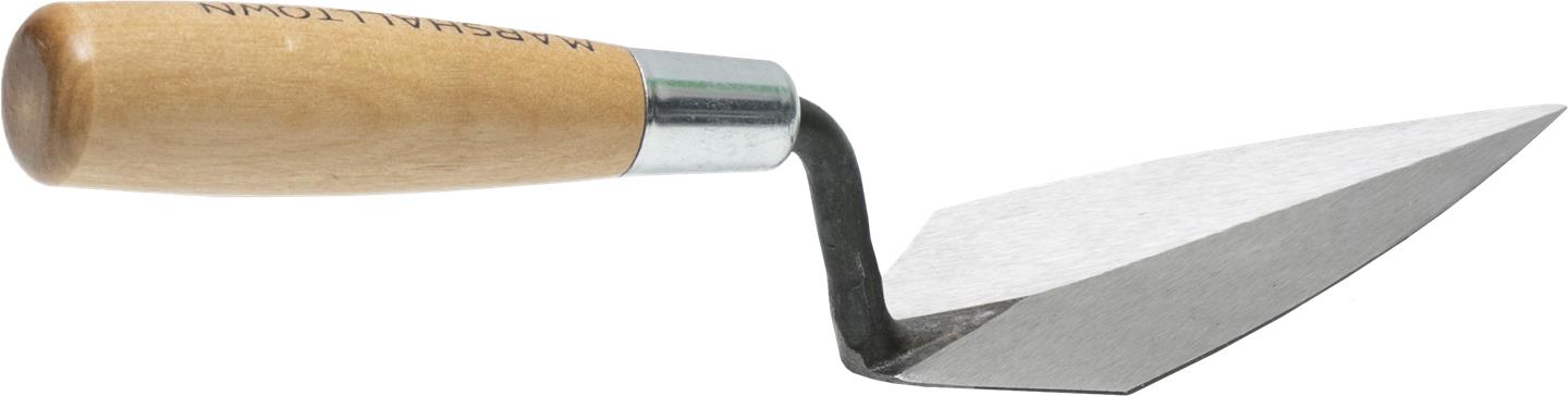 MARSHALLTOWN 4-Inch London Style Pointing Trowel – Heavy Duty Forged High Carbon Steel With Archaeology Holster