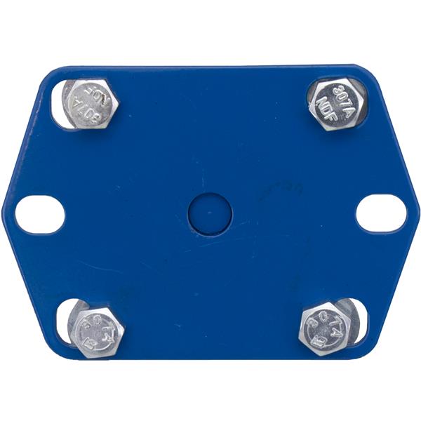 Top view of a MARSHALLTOWN 360° twist bracket with bolts