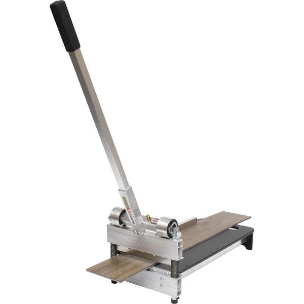 Side view of a BULLET TOOLS EZ Shear Series flooring cutter