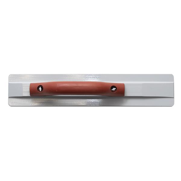 Top view of a MARSHALLTOWN beveled end magnesium hand float