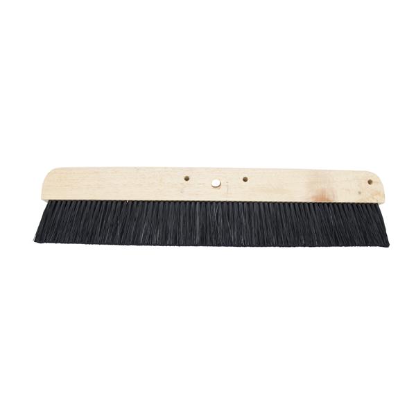 Wood backed MARSHALLTOWN concrete broom for professional use.