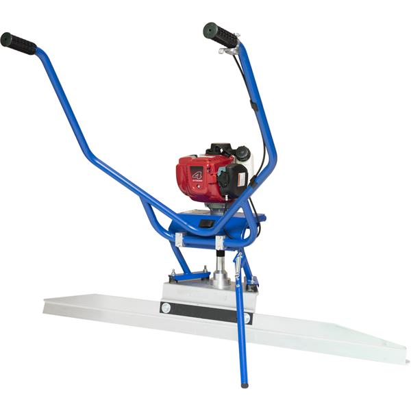 Front view of a MARSHALLTOWN Power Screed - Speed Striker™ for concrete leveling