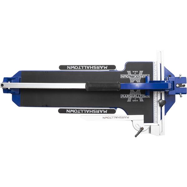 MARSHALLTOWN 24" Pro Tile Cutter from top view