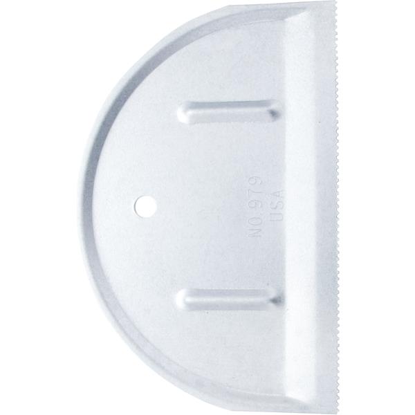 MARSHALLTOWN half round notched spreader profile view