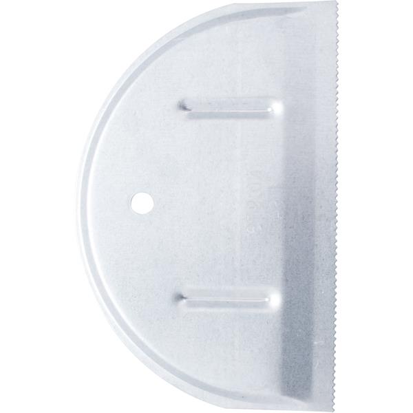 Side profile of a MARSHALLTOWN half round notched spreader