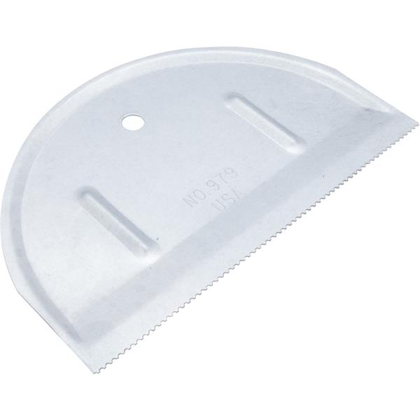 Half round notched spreader by MARSHALLTOWN for construction use