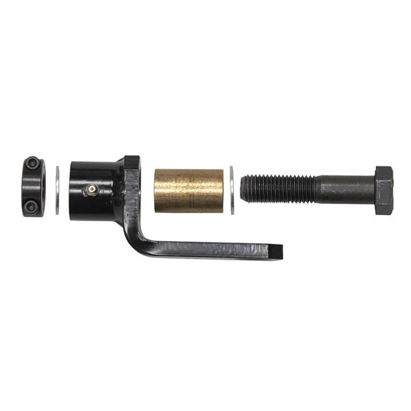 Disassembled MARSHALLTOWN roller screed parts for ecommerce display