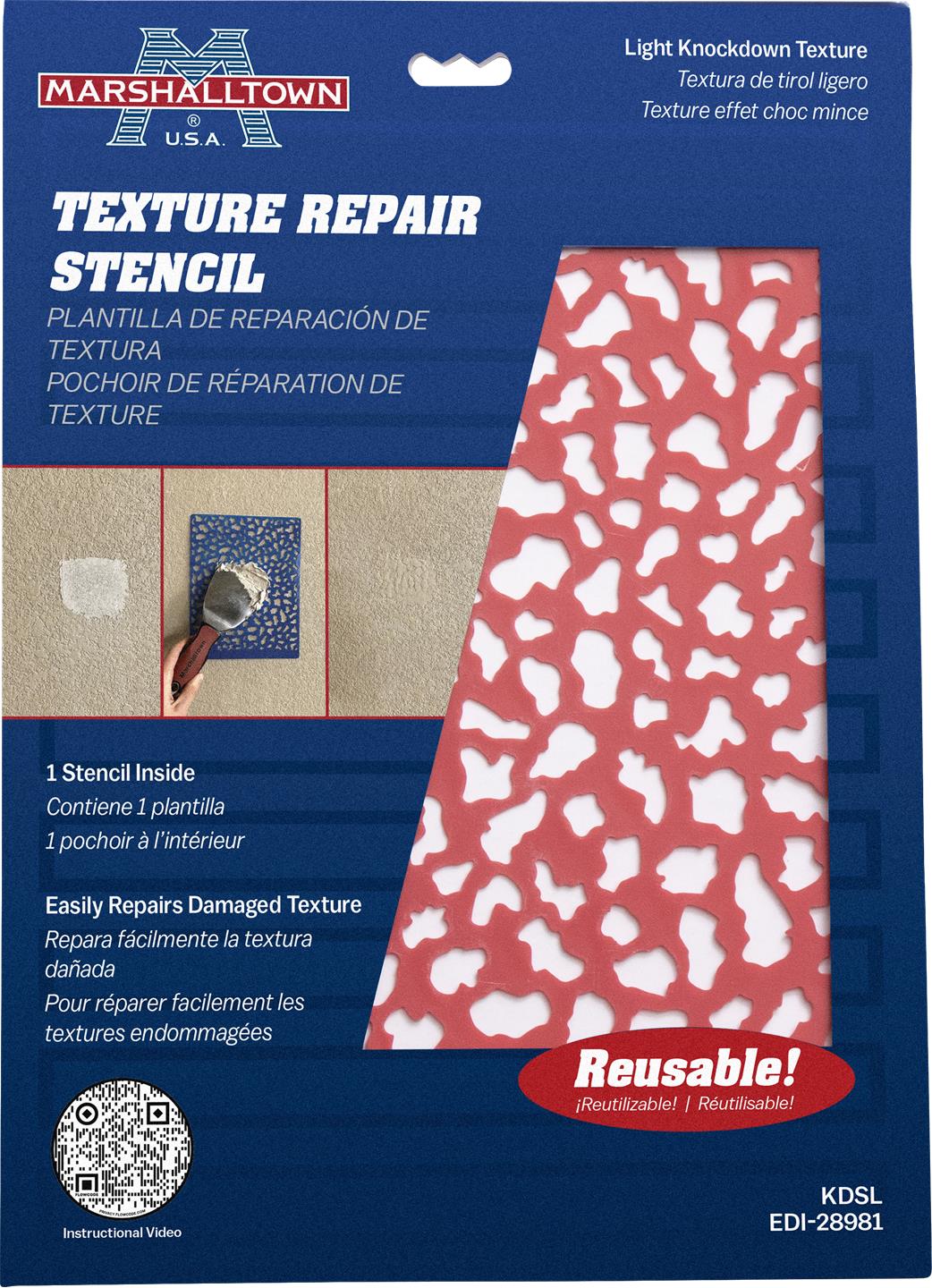 Texture Stencils - MARSHALLTOWN®
