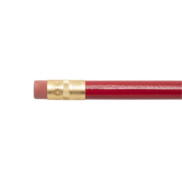 Close-up of a customizable Marshalltown pencil eraser end