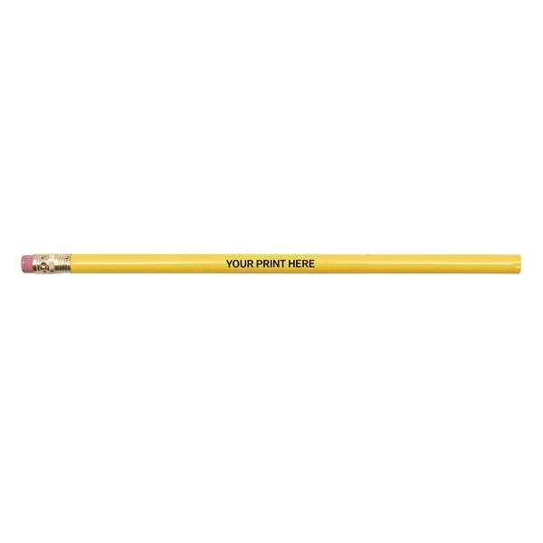 Side profile of a MARSHALLTOWN customizable pencil