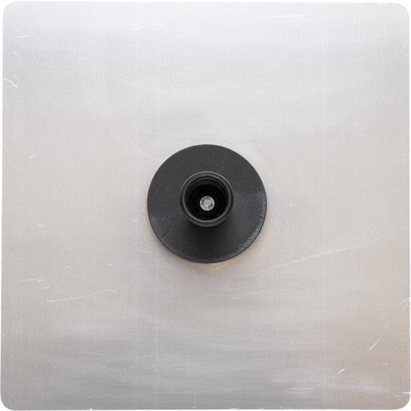 Top view of a MARSHALLTOWN hawk for construction or plastering tasks
