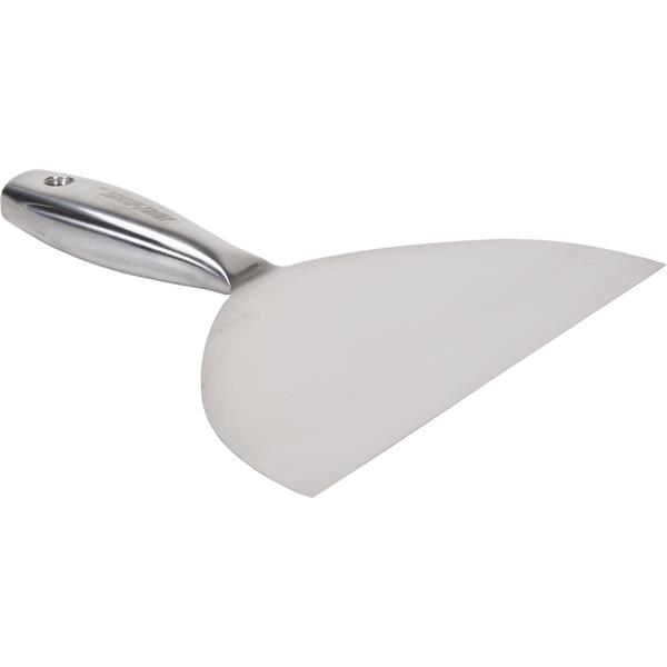 Side view of a WAL-BOARD TOOLS stainless steel handle tool
