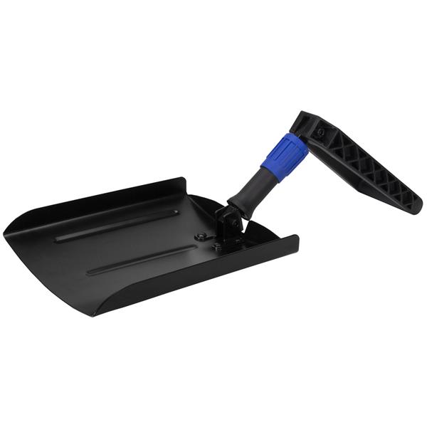 Marshalltown square point folding shovel side view