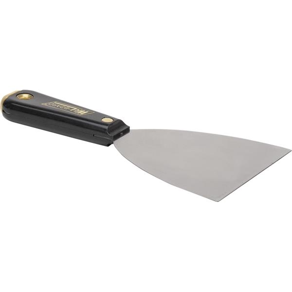 Angled view of a WAL-BOARD TOOLS plastic handle hammer-end knife