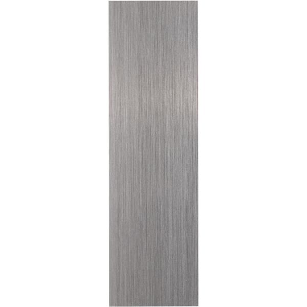 Front view of a MARSHALLTOWN carbon steel finishing trowel