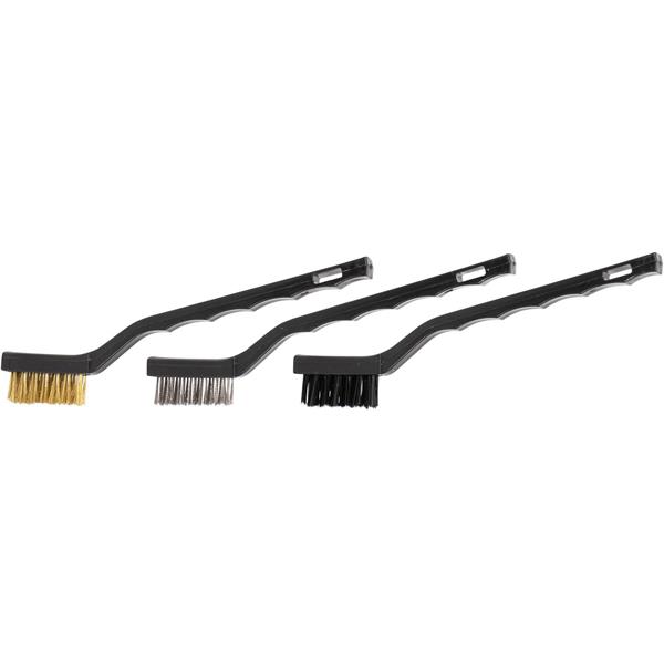 Set of MARSHALLTOWN wire brushes with ergonomic handles in a 3-pack