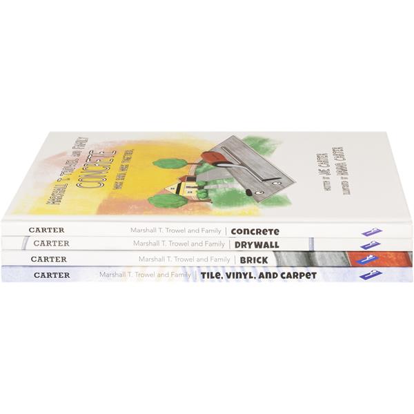 Stacked MARSHALLTOWN book bundle by Marshall T. Trowel and Family