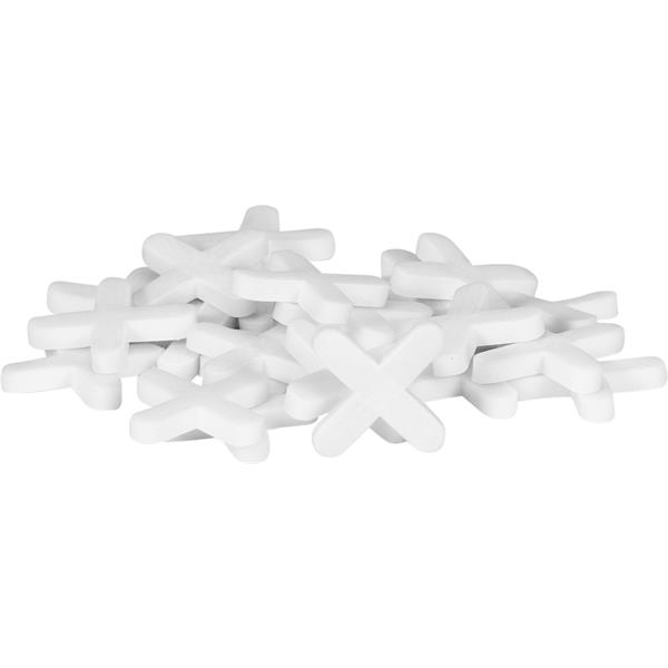 Pile of BARWALT Original Precision Tile Spacers™ for even tile spacing