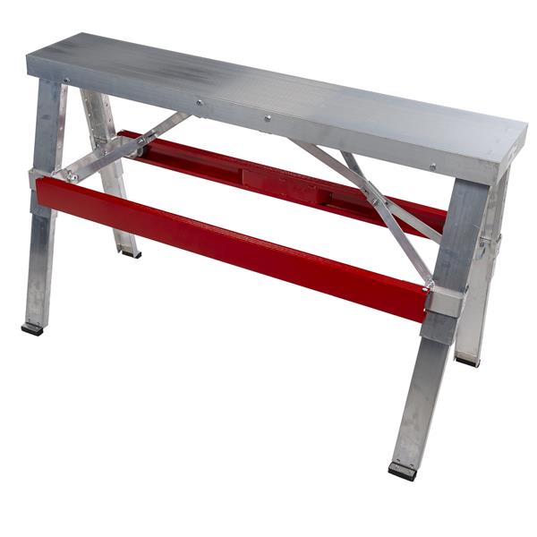 WAL-BOARD TOOLS aluminum folding bench for work or seating