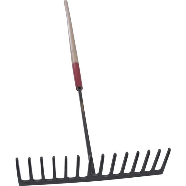 MARSHALLTOWN asphalt rake with sturdy handle